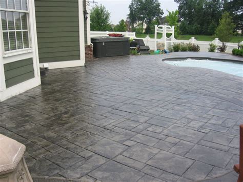 Choose an option blue red yellow. 24 Amazing Stamped Concrete Patio Design Ideas ...
