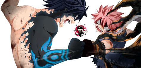 Grey VS Natsu Render By YamadoProd On DeviantArt