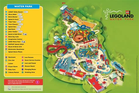 Legoland Water Park Map Life Is Beautiful