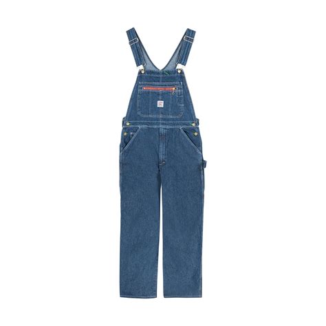 Pointer Brands Mens High Back Denim Overalls