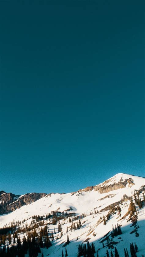 1080x1920 1080x1920 Snow Mountains Trees Nature Hd 5k For Iphone