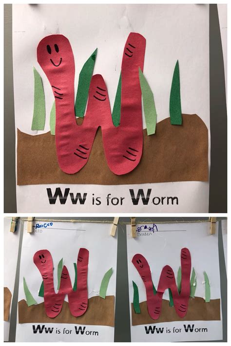 Letter W Art Activities