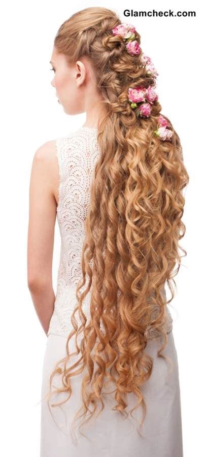 That's the beauty of this haircut, and you can rock it in different ways. Hairstyle for Very Long and Curly Hair - Fashion