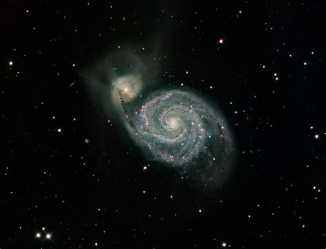 The Whirlpool Galaxy Petes Astro Workshop