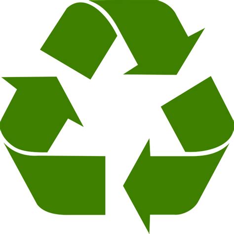 Free Vector Graphic Recycling Symbol Logo Green Eco