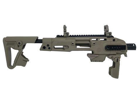 CAA RONI G1 Glock Pistol Carbine Conversion Kit For Airsoft Glock DE