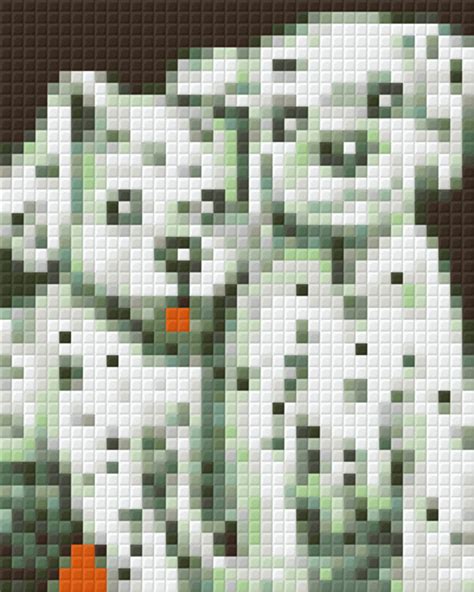 Dalmations One 1 Baseplate Pixelhobby Mini Mosaic Art Kit Pixel