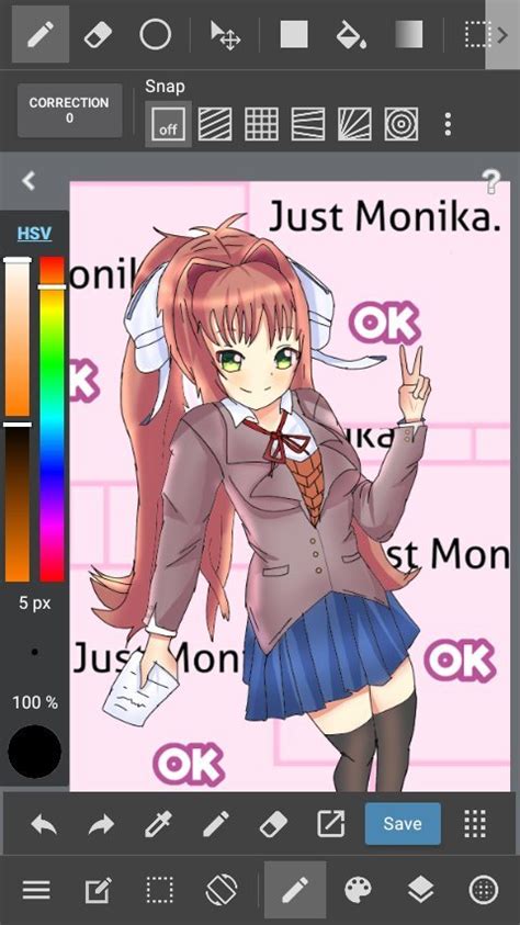 Just Monika💕 Doki Doki Literature Club Amino