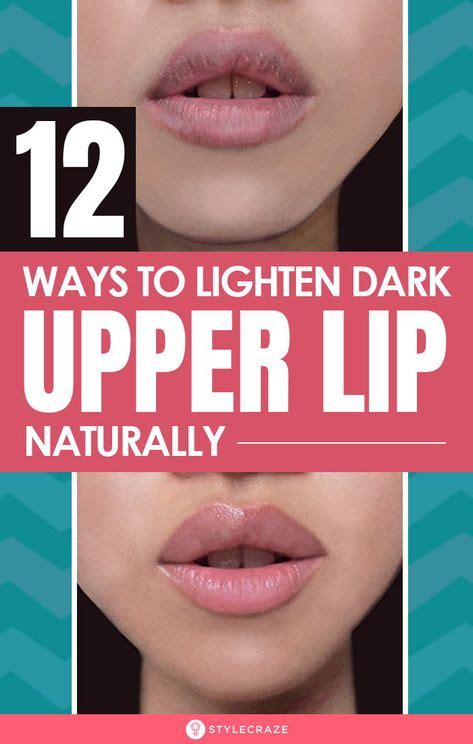 How To Lighten Dark Upper Lips Naturally In 2020 Upper Lip Beauty