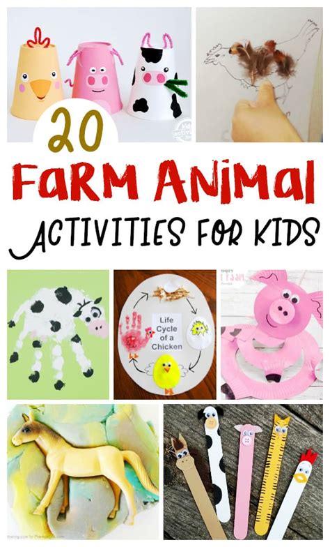 Farm Animal Activities For Kids Lessons Crafts And More