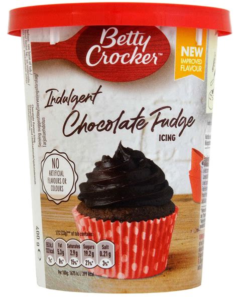 Michelles Specialities Betty Crocker Chocolate Fudge Icing