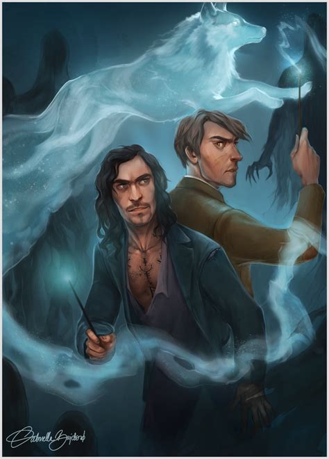 Remus Lupin And Sirius Black By G A B I Harry Potter Sirius Harry