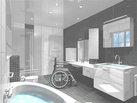 Belle aménagement salle de bain handicapé avec salle de bain 4m2 avec wc. Petit Salle De Bain Pmr Image - Intelligent Design La ...