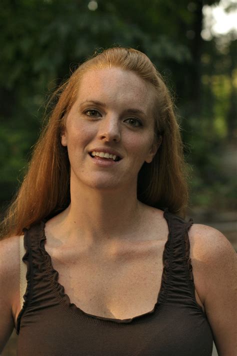 Gallery Beautiful Long Red Hair At The Park