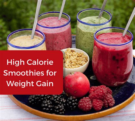 12 High Calorie Smoothies For Weight Gain Gaining Tactics
