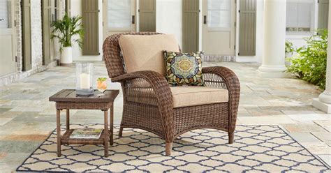 Up To 40 Off Wicker Outdoor Furniture At Home Depot