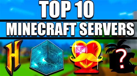 The Top 10 Minecraft Servers Youtube