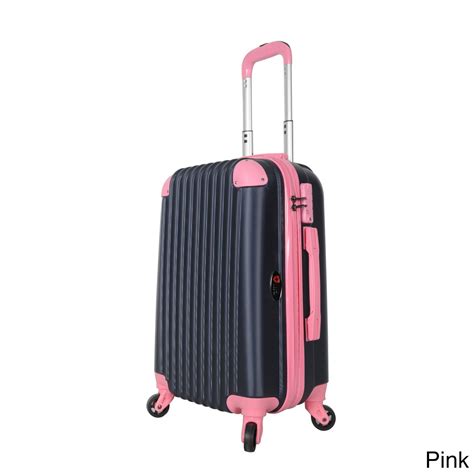 Brio Luggage 22 Inch Hardside Carry On Suitcase With Spinner Wheels