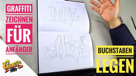 Graffiti Zeichnen Für Anfänger Buchstaben Legen Graffiti Coach