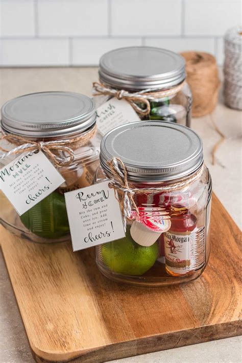 Mason Jar Cocktail Gift Sets XoxoBella