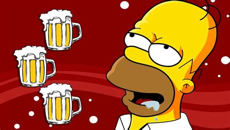 Beer Wallpaper Homer Simpson
