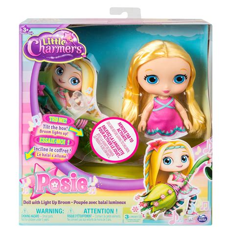 Little Charmers 8 Posie Doll With Light Up Broom