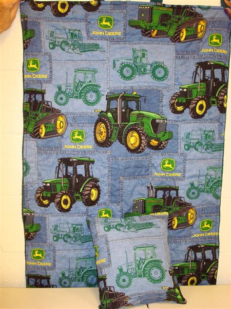 No farmers john deere pillow. I C Church Auction 2011: John Deere Wall Hanging & Pillow