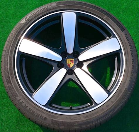 Factory Porsche Macan Wheels Tires Sport Classic Set 4 Genuine Oem 21