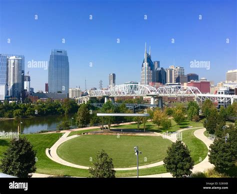 Riverside In Nashville Tennessee A Beautiful Skyline Stock Photo Alamy