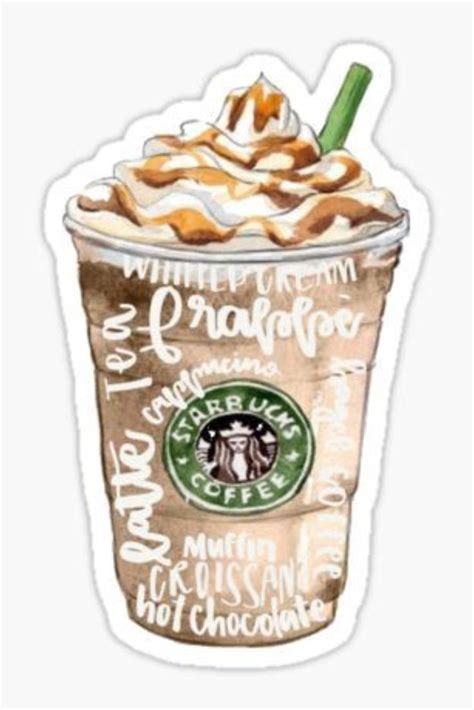 Starbucks Drinks Arte Starbucks Pegatinas Pegatinas Bonitas