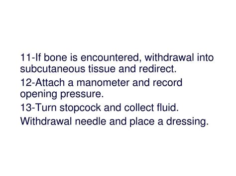 Ppt Lumbar Puncture Powerpoint Presentation Free Download Id4684296