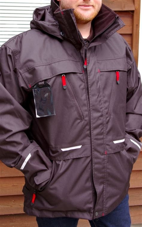 Ocean Abeko Rocky 10000 Mens Rain Jacket For Work And Leisure Breathable