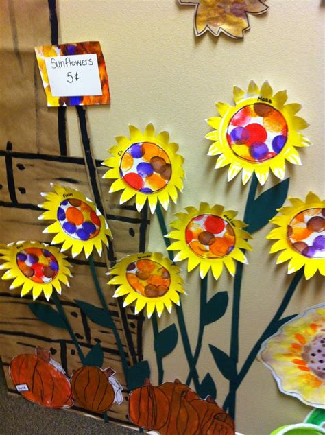 Sunflowers From Paper Plates Preschool Art Projects Preschool Art