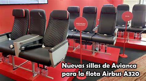 Nuevas Sillas Avianca Flota Airbus A320 Premium Plus Y Economy