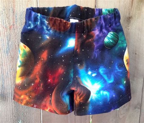 Ready To Ship Galaxy Baby Shorts Unisex Space Shorts Etsy Baby