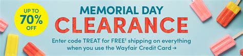 The wayfair credit card (a store credit card issued by comenity bank) has no annual fee and offers the following perks: Wayfair.com - Online Home Store for Furniture, Decor, Outdoors & More