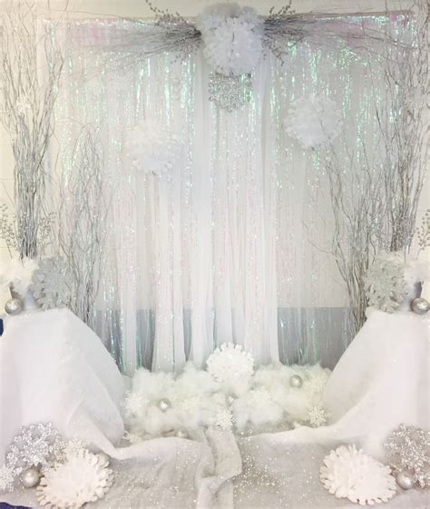 Winter Meets Summer Prom Picture Background Winter Wonderland