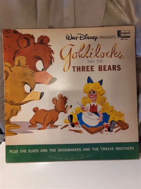 Walt Disney Goldilocks And The Three Bears 33 Lp Vinyl Dq 1250 1963 Mint Shape 21 97 Picclick
