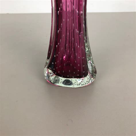 Vintage Pink Vase In Murano Glass Italy 1970s Design Market