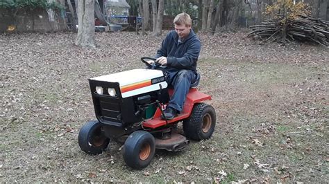 1978 Roper Sears Lt836 Lawn Tractor Start And Run Purchased By Ny