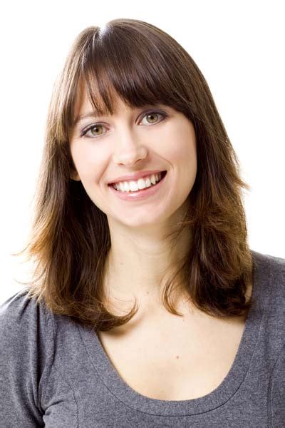 Layered Hairstyles With Bangs Shoulder Length