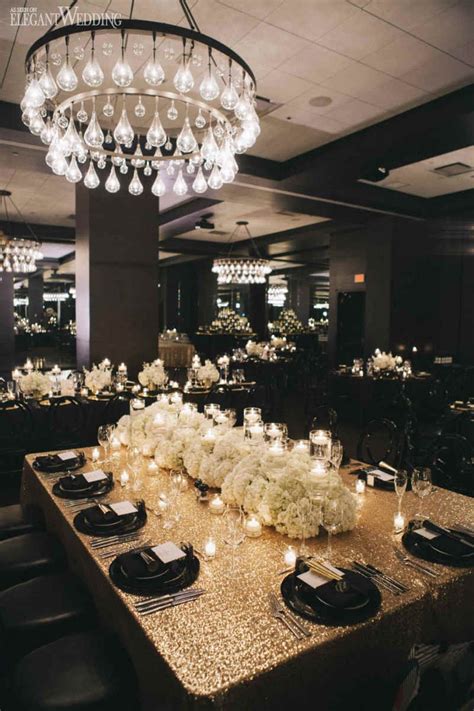 Black And Gold Wedding Inspiration Elegantweddingca Perfect Wedding