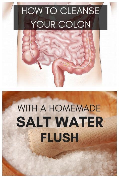 How To Cleanse Your Colon With A Salt Water Flush In 2020 Salt Water