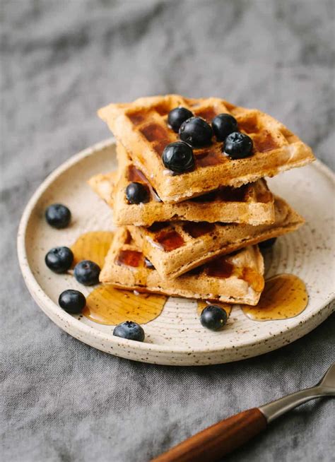 My Favorite Quick And Easy Vegan Waffles Recipe Crispy On The Outside