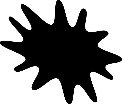 Splatter Inkt Black · Gratis Vectorafbeelding Op Pixabay