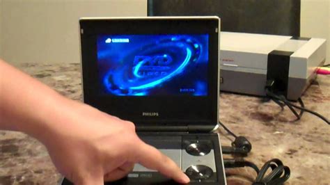 How to Play Games Through Your Portable DVD Player - YouTube