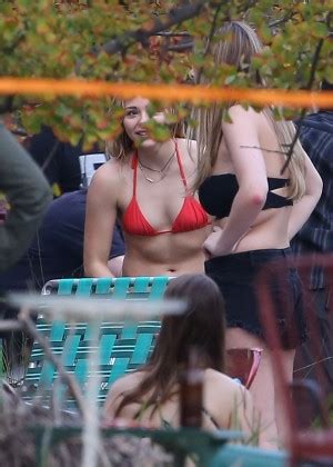 Chloe Moretz In Bikini On Neighbors Set Gotceleb