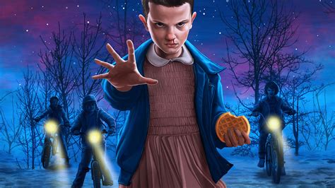 Eleven Reaching Out Stranger Things 4k