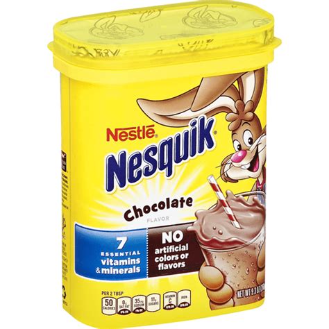 Nesquik Nesquik Chocolate Drink Powder Powdered Drinks And Mixes Foodtown