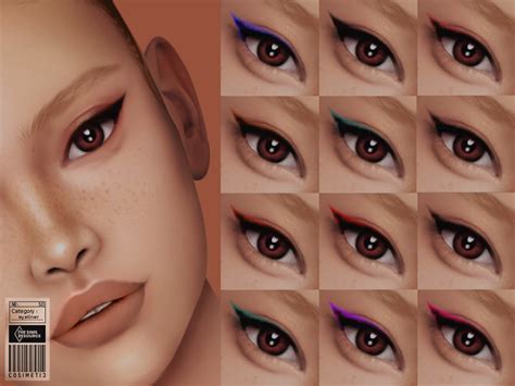 The Sims Resource Eyeliner N50